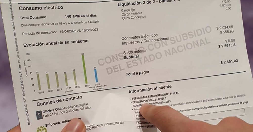 Pese a la suba de tarifas, un usuario con subsidios paga en promedio ...